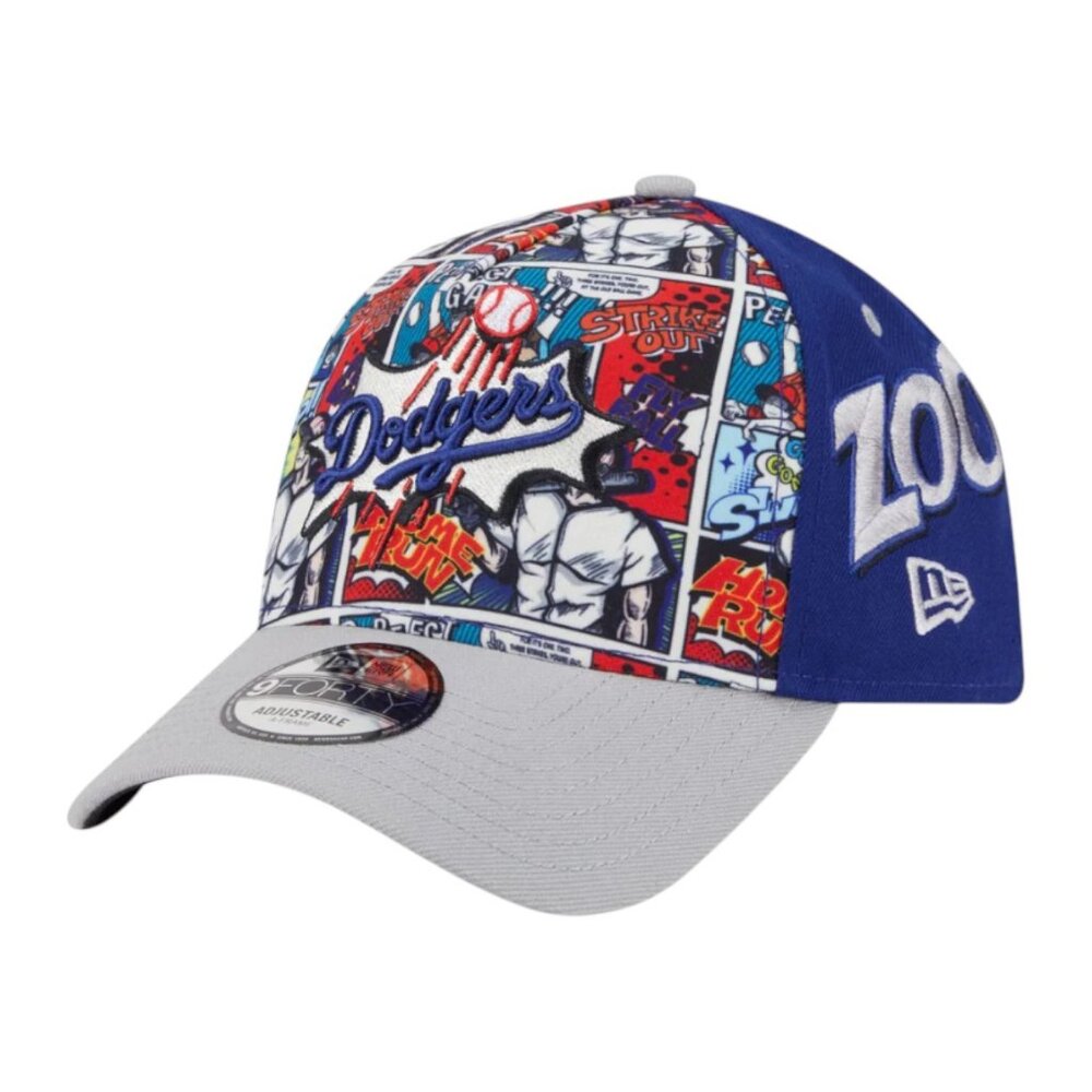 New Era Los Angeles Dodgers Diamond Hero Edition 9FORTY A-Frame Snapback Hat Cap - Picture 2 of 8